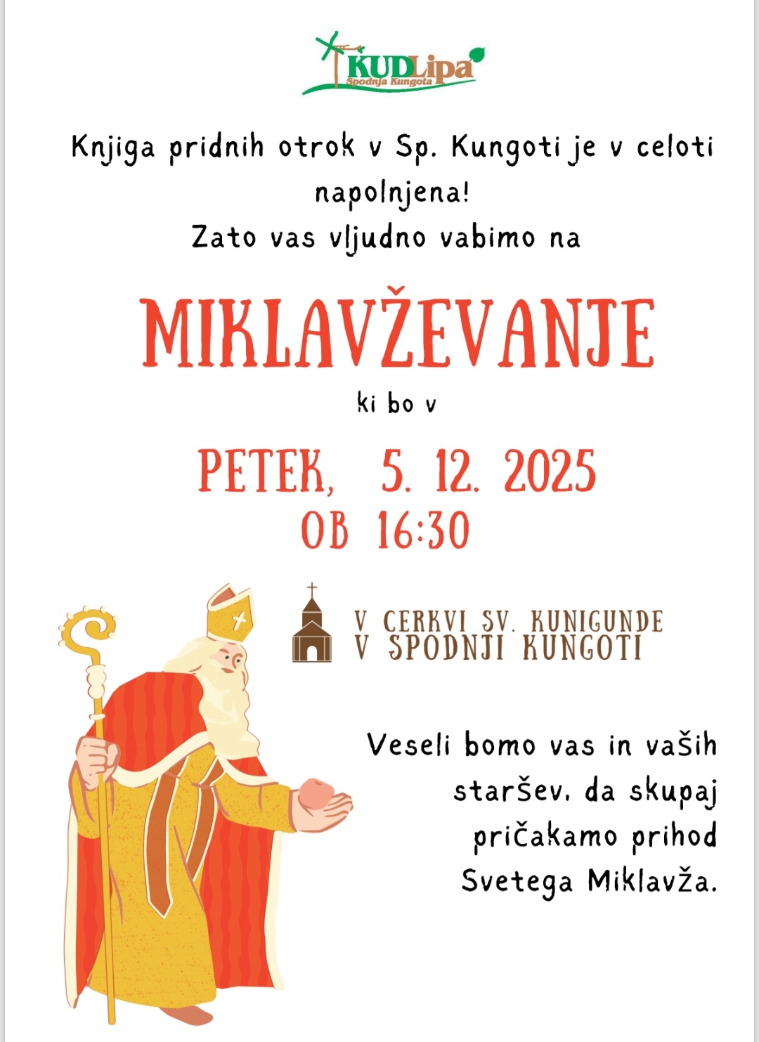 Miklavževanje Sp. Kungota